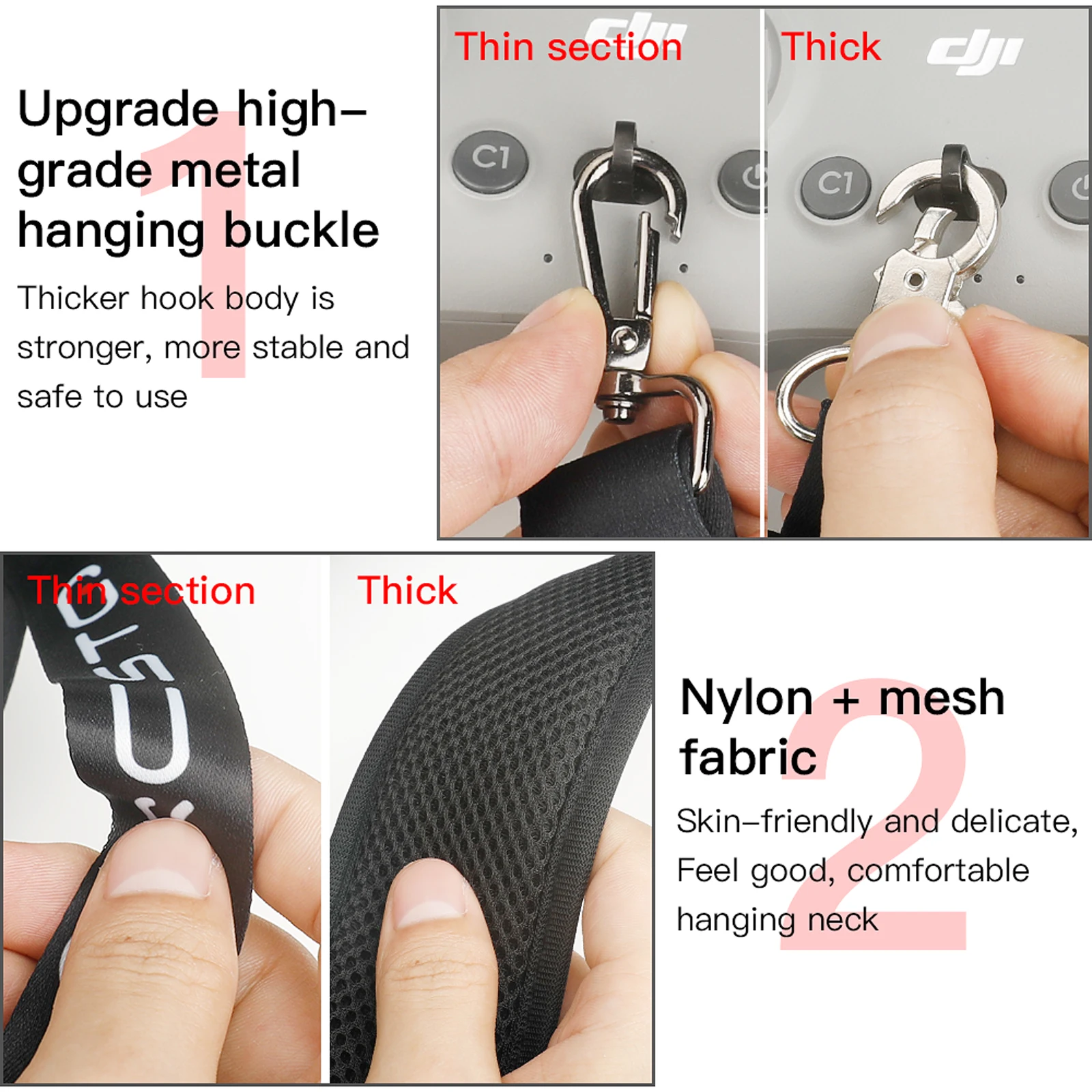 Voor DJI Avata Drone Lanyard N - Drone Neck Strap recensie en prijs