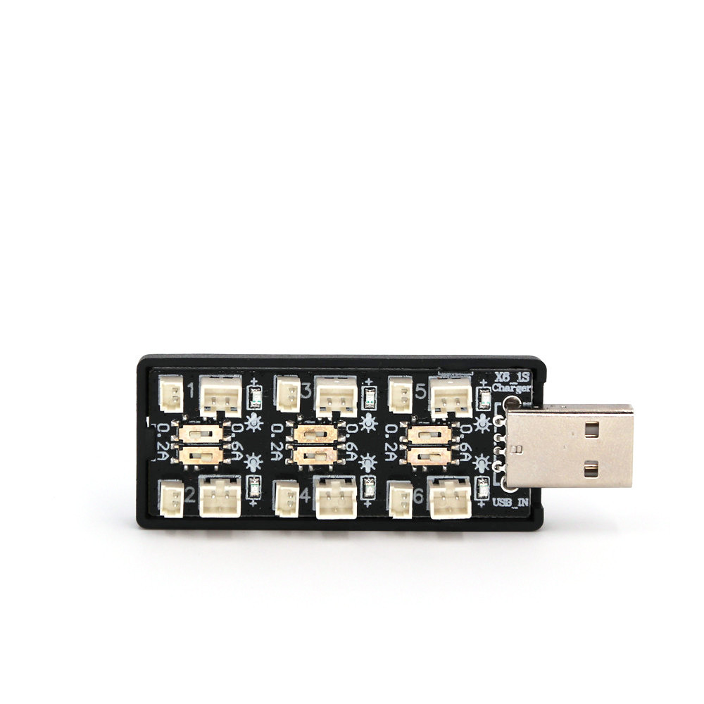 6CH USB 1S LiPo/LiHv 3.7 V/4.2 - Drone Power Bank recensie en prijs
