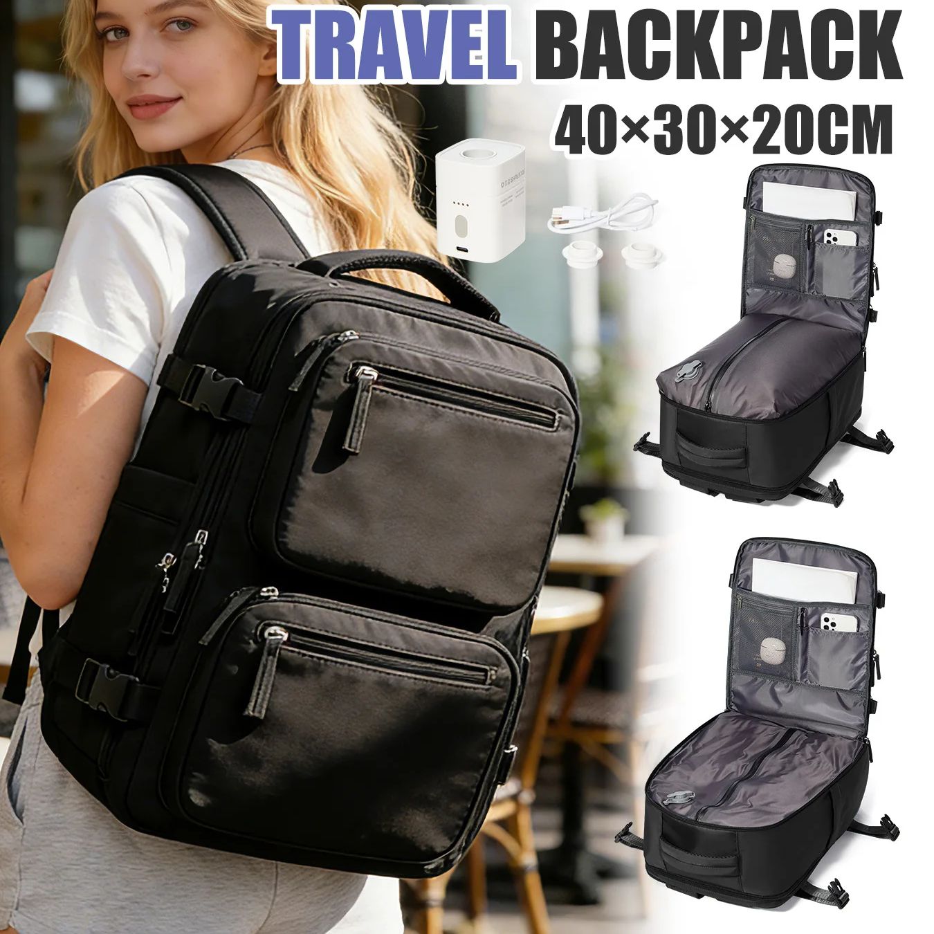 Damesrugzak Vacuümrugzak met p - Drone Backpack recensie en prijs